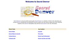 Desktop Screenshot of denver.secretcity.us