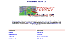 Desktop Screenshot of dc.secretcity.us