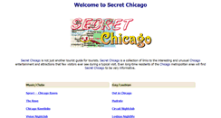 Desktop Screenshot of chicago.secretcity.us